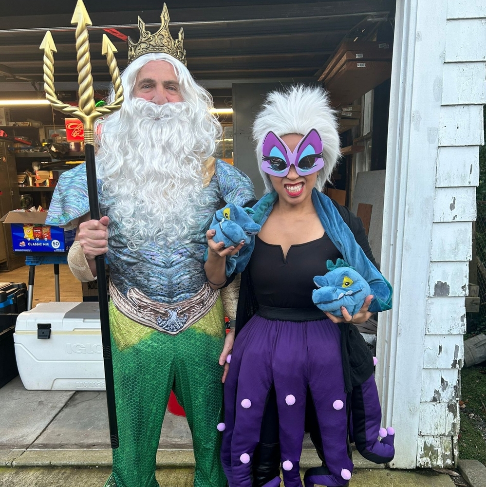 Disney King Triton Costume medium